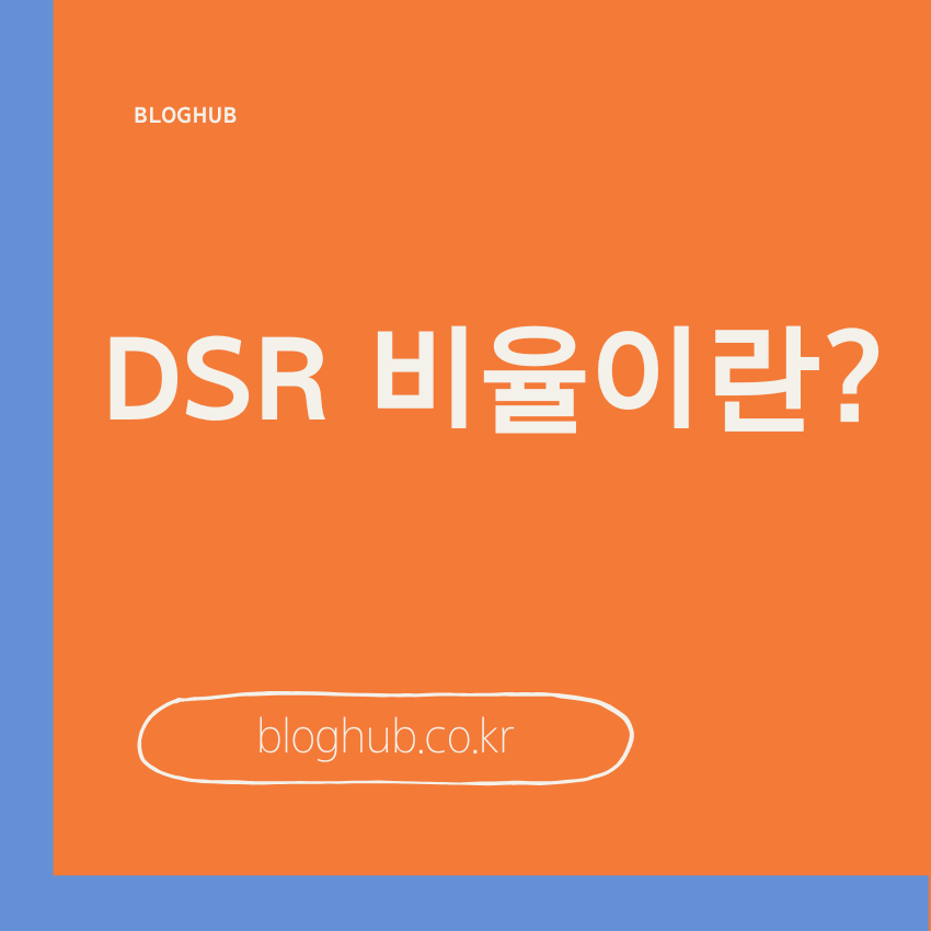 DSR 비율이란